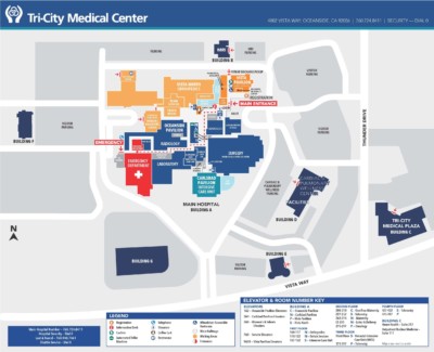 Campus Maps & Locations | Tri-City Medical Center